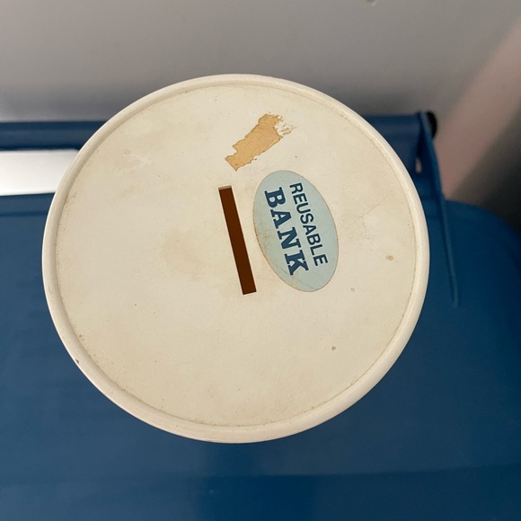 Rare VTG MOOSEHEAD CANADIAN BEER LAGER Coin Bank Container 9.5" RARE 2195 - 70s - Picture 4 of 4